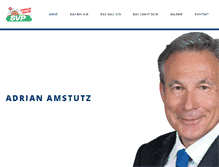 Tablet Screenshot of adrian-amstutz.ch